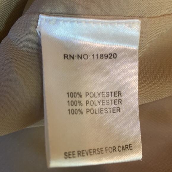 Lucy & Co. Ruffle Sleeveless Dress Small - Picture 7 of 7